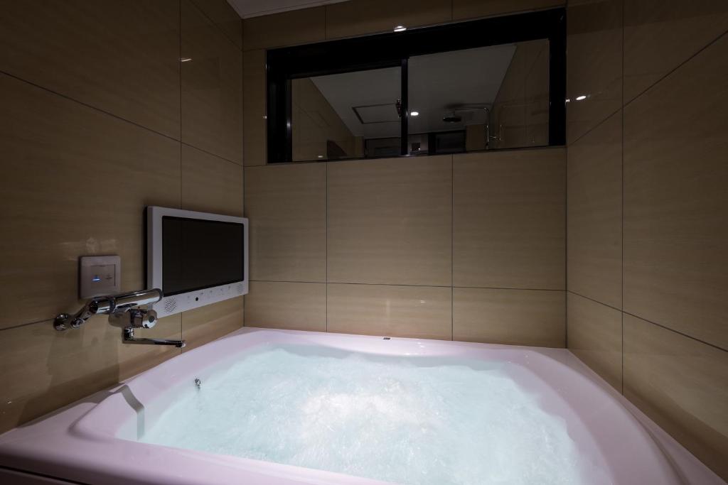 Koupelna v ubytování Hotel Water Gate Sagamihara (Adult Only)
