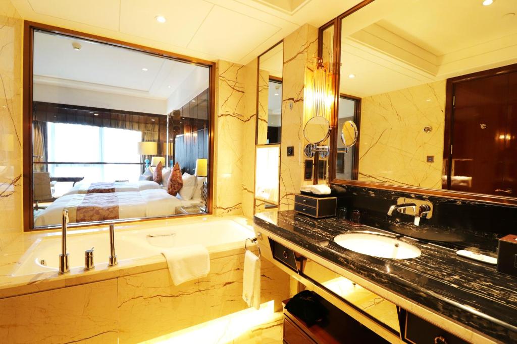 Estandon Hotel Guangzhou - Zweibettzimmer Mit Flussblick