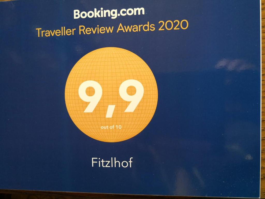 Certifikát, hodnocení, plakát nebo jiný dokument vystavený v ubytování Fitzlhof