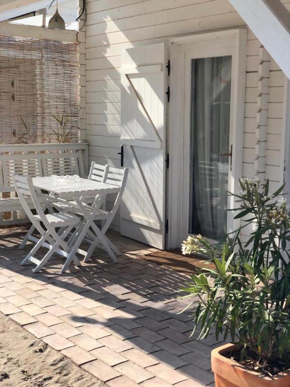 Patio nebo venkovní prostory v ubytování Casa Blanca Olimp