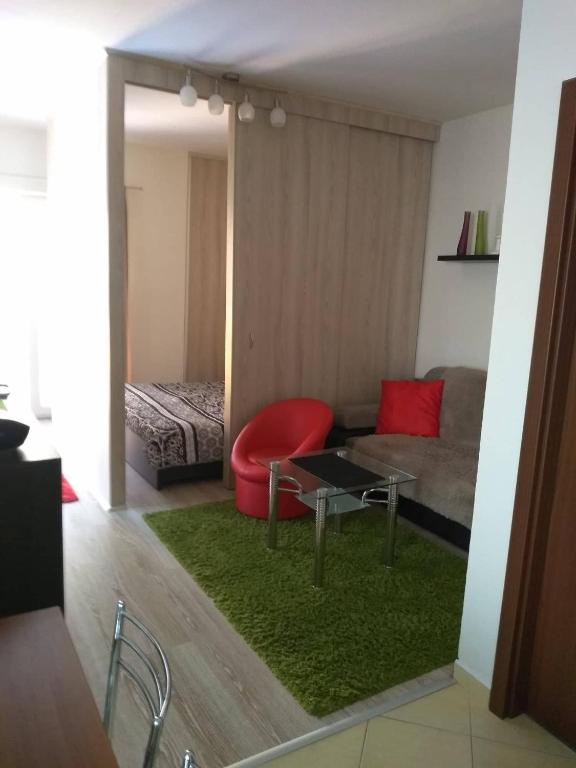 Posezení v ubytování Apartmán Mery