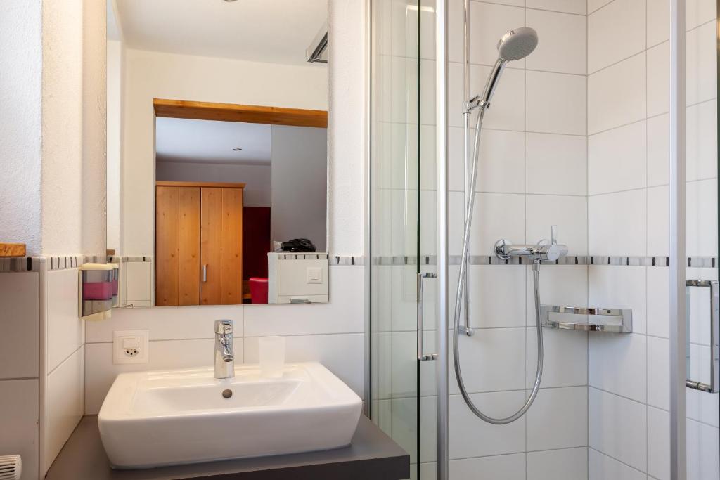 Ein Badezimmer in der Unterkunft Hotel Jägerhof