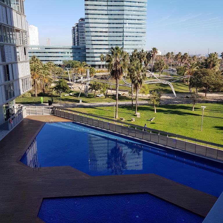 Bazén v ubytování apartment luxe MMR nebo v jeho okolí