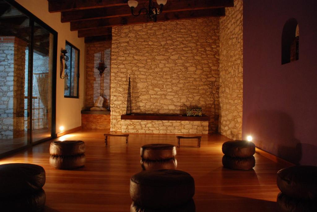 Posezení v ubytování El Cantar del Viento- Hotel Boutique