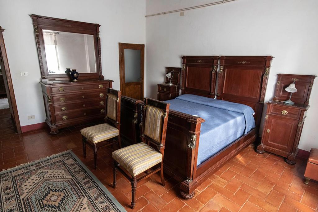Posteľ alebo postele v izbe v ubytovaní Agriturismo La Fontaccia