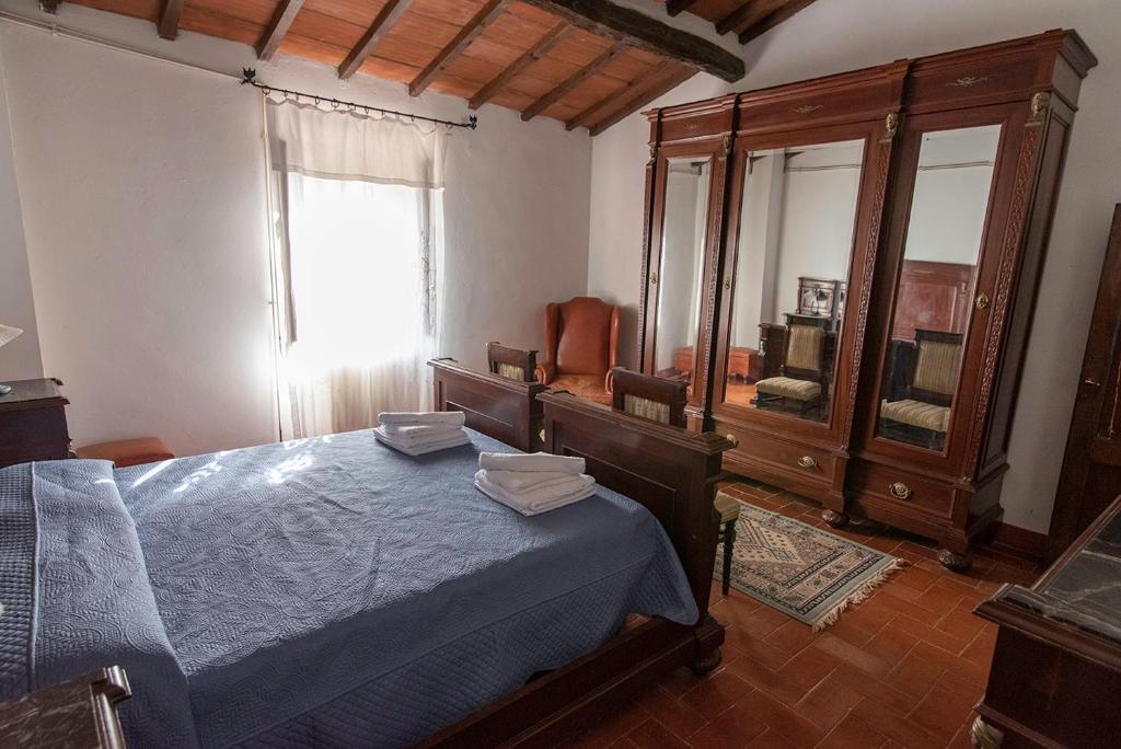 Posteľ alebo postele v izbe v ubytovaní Agriturismo La Fontaccia