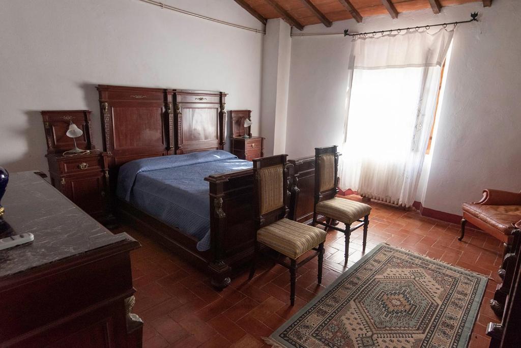 Posteľ alebo postele v izbe v ubytovaní Agriturismo La Fontaccia