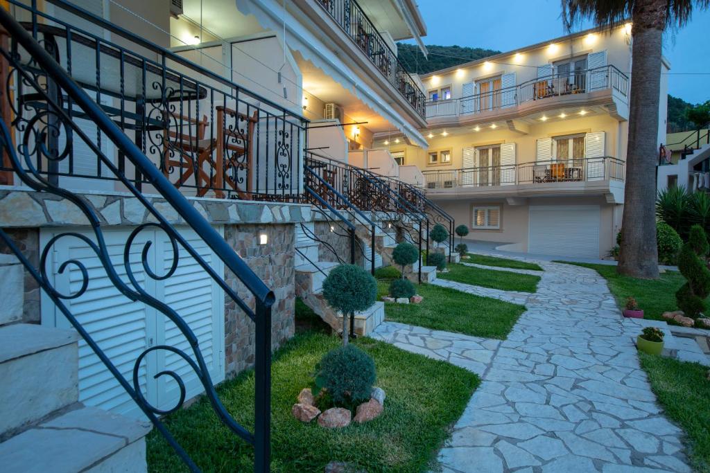 Budova, kde se apartmán nachází
