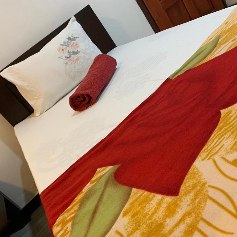 Postel nebo postele na pokoji v ubytování Marcelin Family Villa