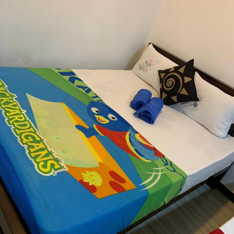 Postel nebo postele na pokoji v ubytování Marcelin Family Villa