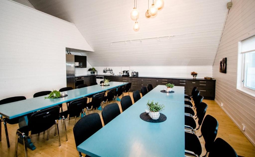 Konferenční prostory v ubytování Utsira Overnatting - Sildaloftet