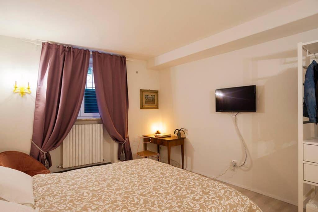 Posteľ alebo postele v izbe v ubytovaní The new Luxury apartment in the historic center