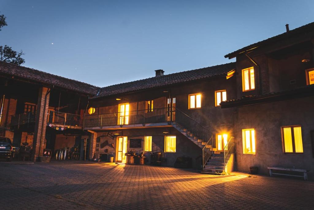 Budova, kde se bed and breakfast nachází