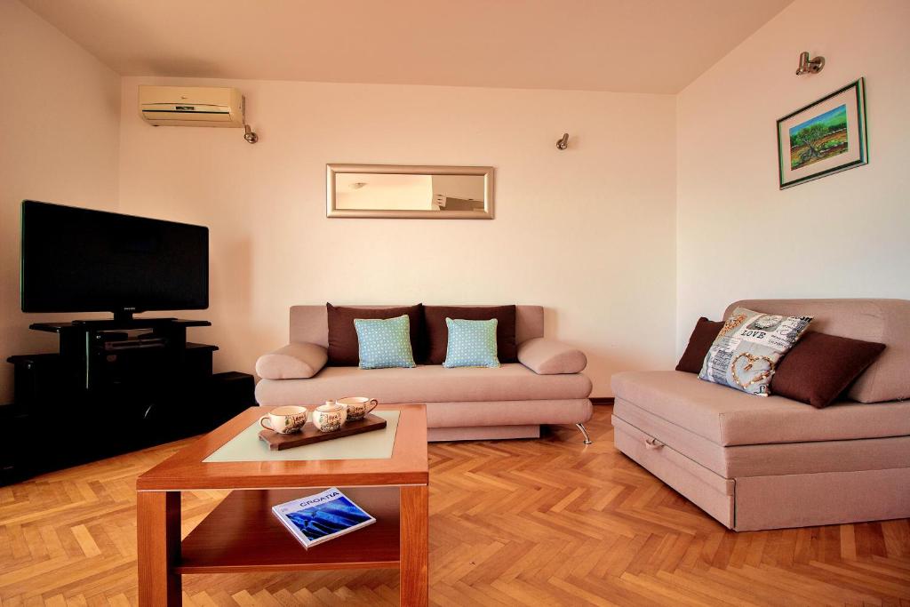 Posezení v ubytování Sandy Beach Apartments
