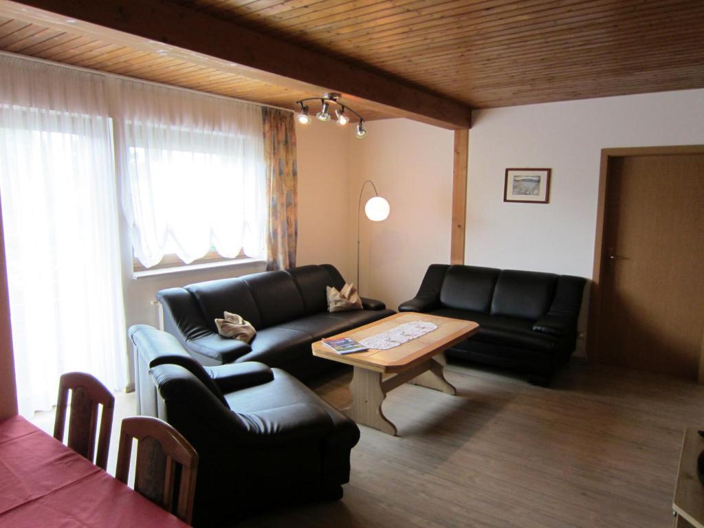 Posezení v ubytování Apartmenthaus Weber