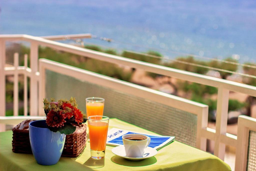 Balkón nebo terasa v ubytování Sandy Beach Apartments