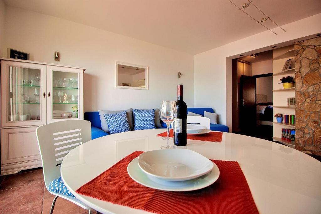 Posezení v ubytování Sandy Beach Apartments