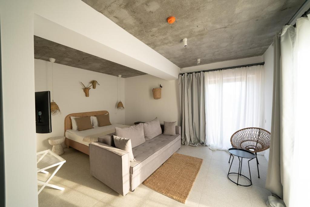 Гостиная зона в The Pines Boutique Villa - Vama Veche