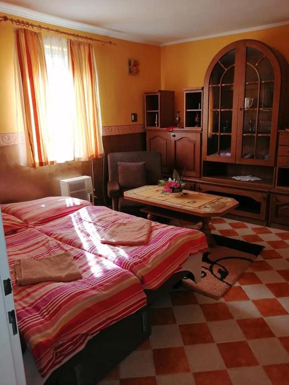 Posteľ alebo postele v izbe v ubytovaní Chata ALBA REGIA