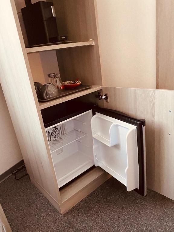 Kuchyň nebo kuchyňský kout v ubytování Pension Murhof