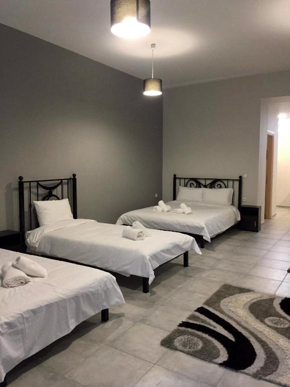 Posteľ alebo postele v izbe v ubytovaní Meteora House- Cozy Living