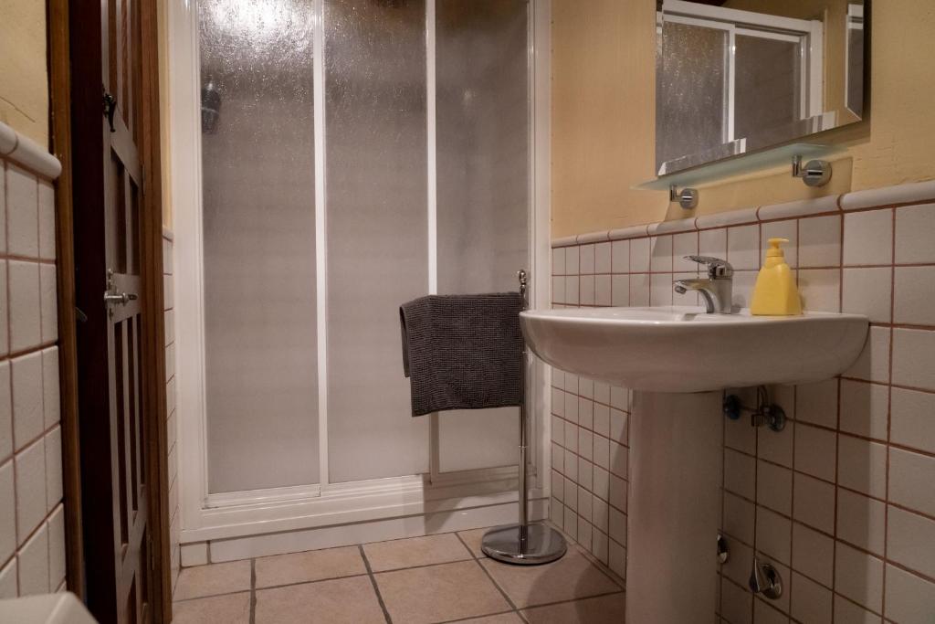 Koupelna v ubytování Apartamento La Hoz