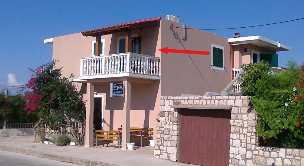 Budynek, w którym mieści się apartament