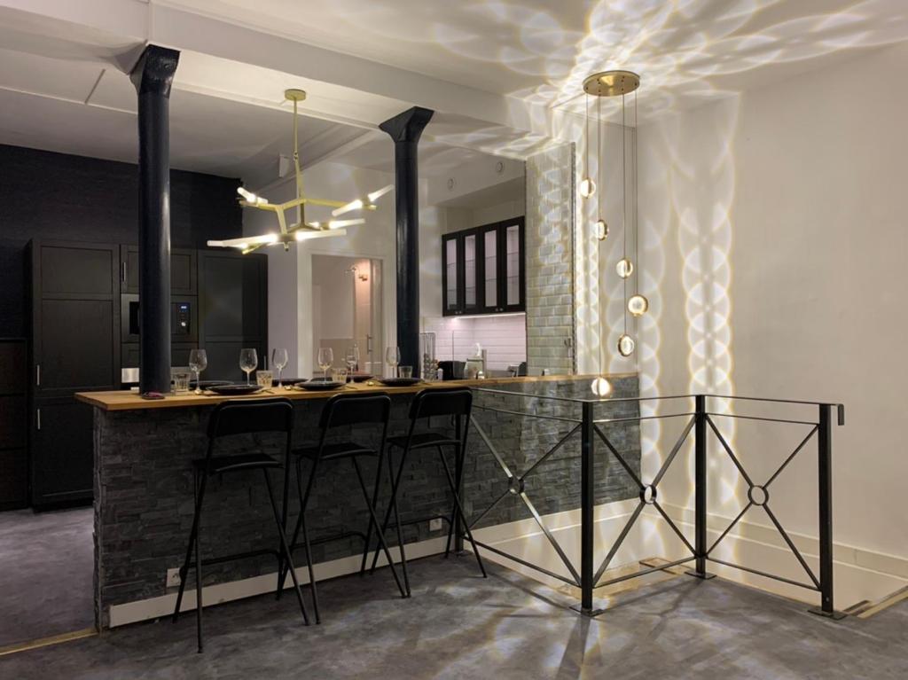 巴黎星空主题双层复式公寓galaxy Duplex 3 Bedrooms House Area Opera And Lafayette 21 年最新房價