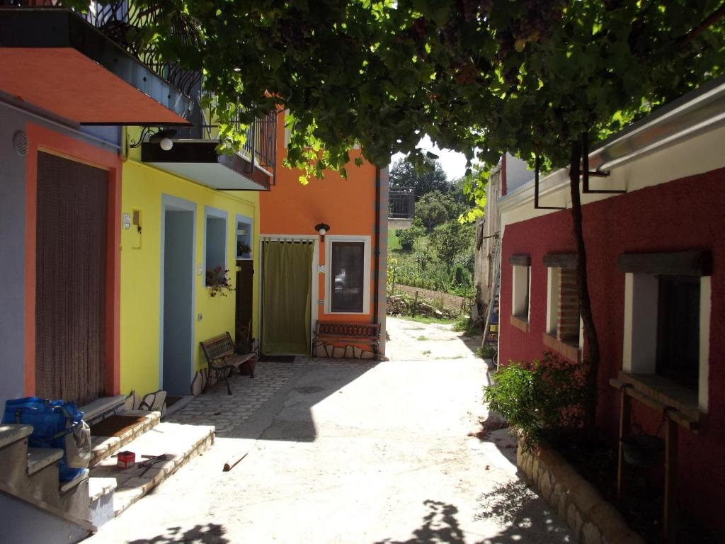 Budova, kde se bed and breakfast nachází
