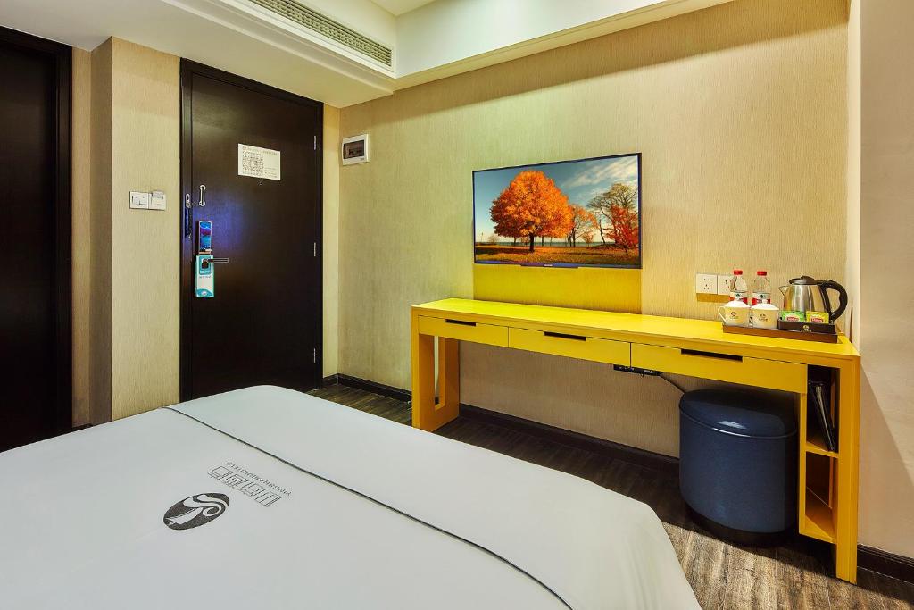 Insail Hotels -Huanshi Road Taojin Metro Station Guangzhou- Free shuttle bus for Canton Fair - Chambre Double Standard