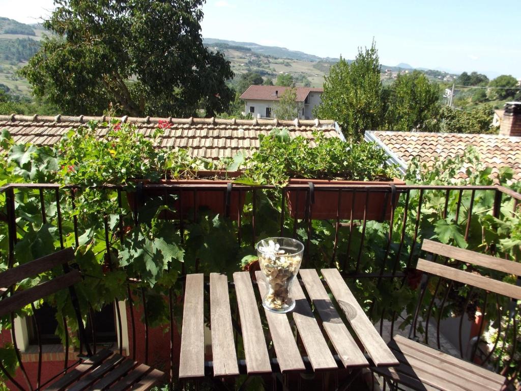 Nespecifikovaný výhled na hory nebo výhled na hory při pohledu z bed and breakfast