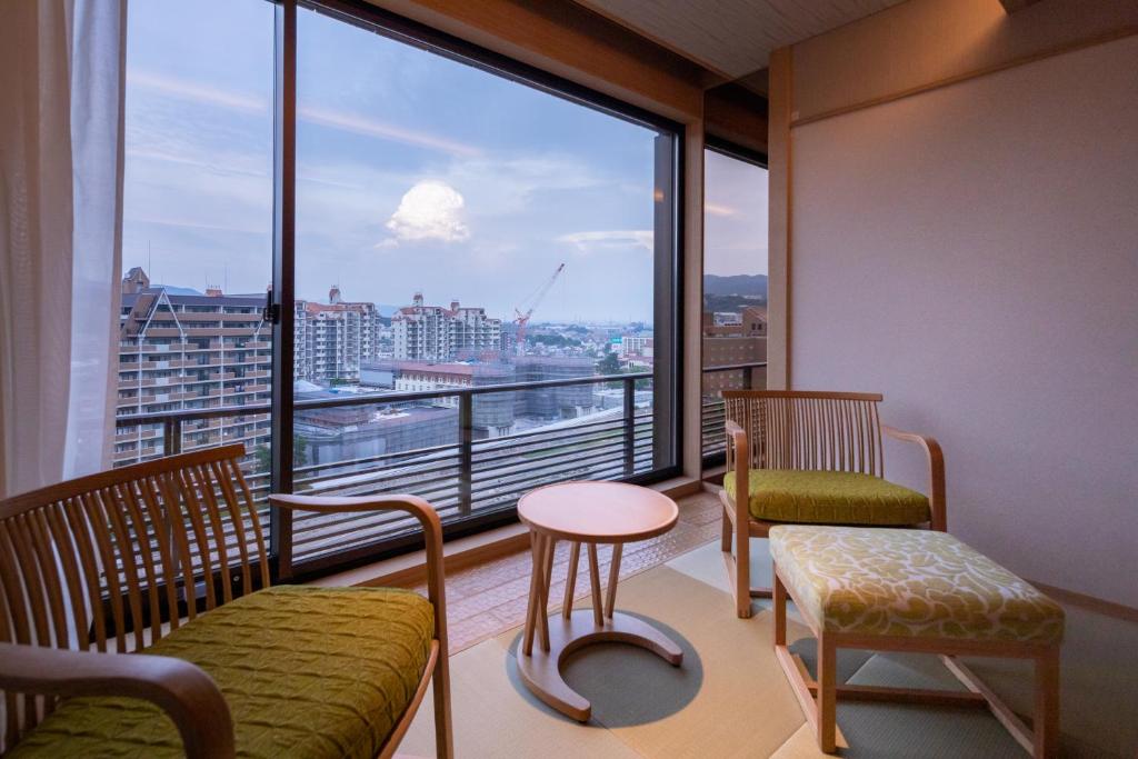 Posezení v ubytování Hotel Wakamizu