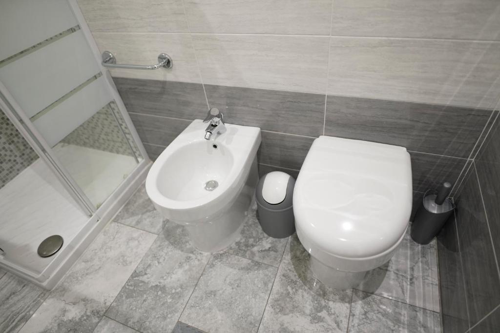 Kúpeľňa v ubytovaní Central Luxury Apartment
