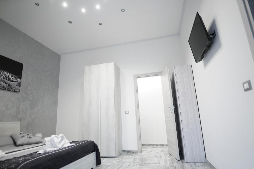 Televízia a/alebo spoločenská miestnosť v ubytovaní Central Luxury Apartment