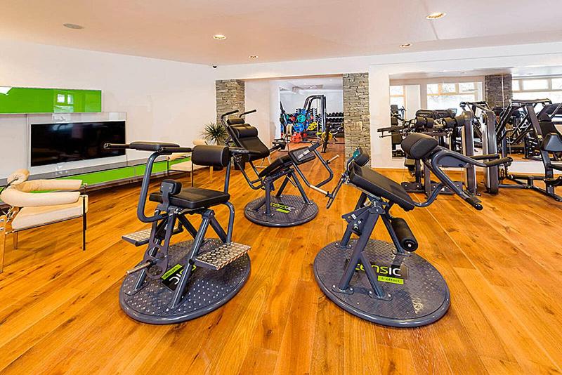 Fitness centrum a/nebo fitness zařízení v ubytování Hotel Heimatlodge