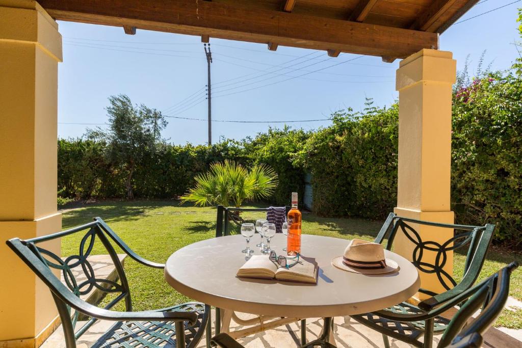 Zahrada ubytování Villa Angelos