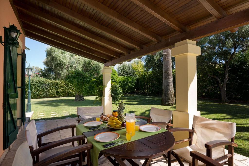Zahrada ubytování Villa Angelos