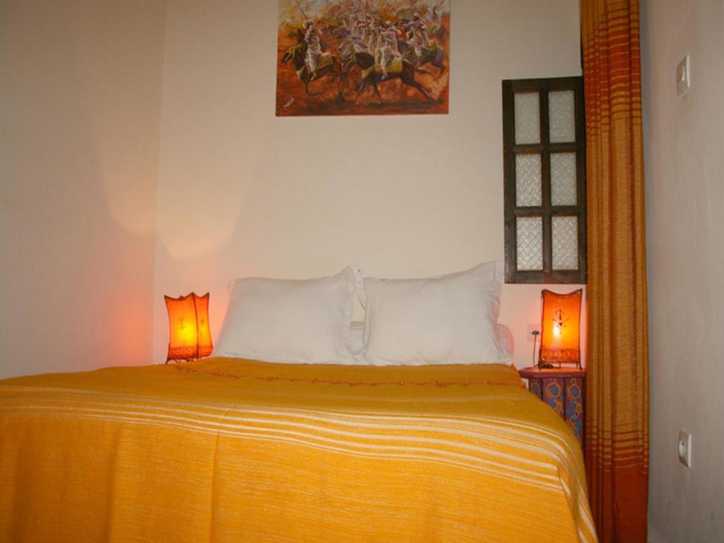 Postel nebo postele na pokoji v ubytování Riad Etoile D'essaouira