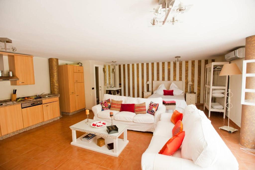 Kuchyň nebo kuchyňský kout v ubytování Casa Vacacional Dhalia