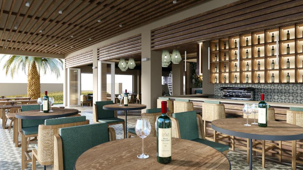 Restaurace v ubytování Colonides Beach Hotel