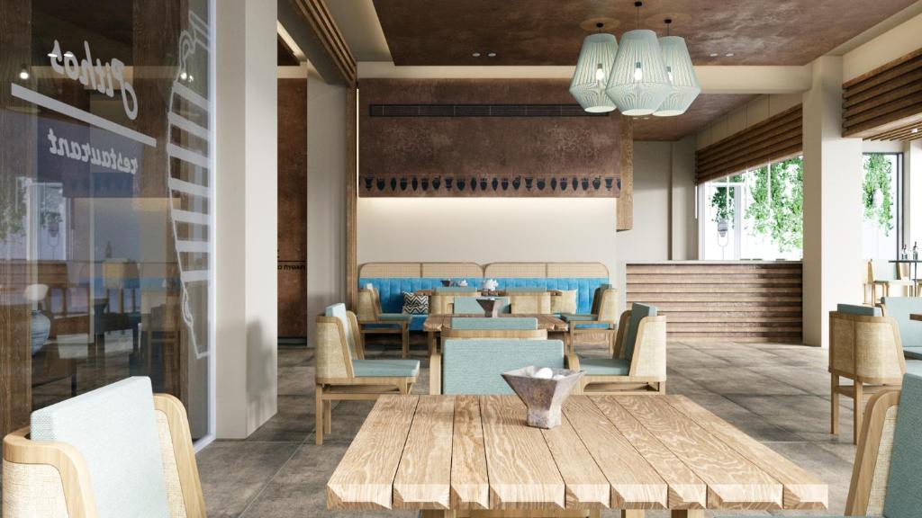 Posezení v ubytování Colonides Beach Hotel
