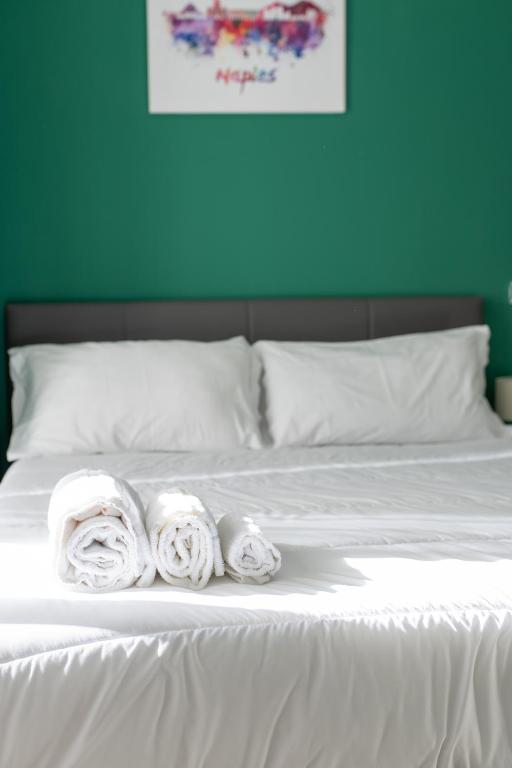 Posteľ alebo postele v izbe v ubytovaní Borgo Santa Lucia B&B