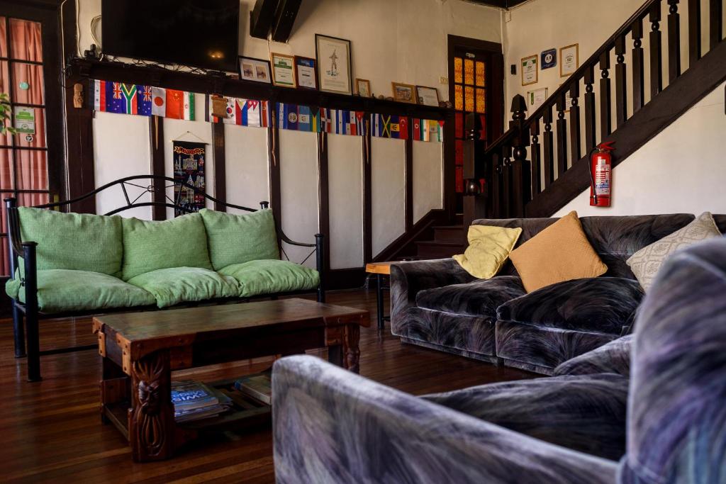 Posezení v ubytování B&B Patrimonial Little Castle
