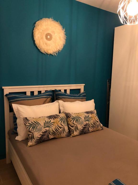 Posteľ alebo postele v izbe v ubytovaní Villa Dimitri - Beach House