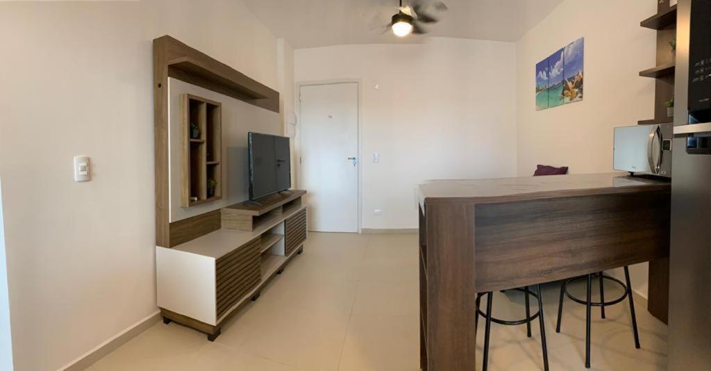  Apartamento novo Tenório Praia Grande vista praia com piscina