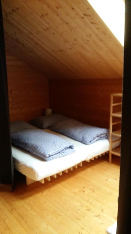 Postel nebo postele na pokoji v ubytování Ferienhaus Berghalde