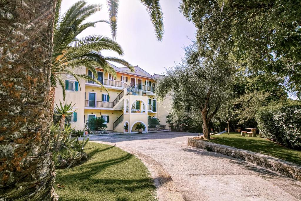 Zahrada ubytování Villa Eftichia Hotel Apartments & Studios