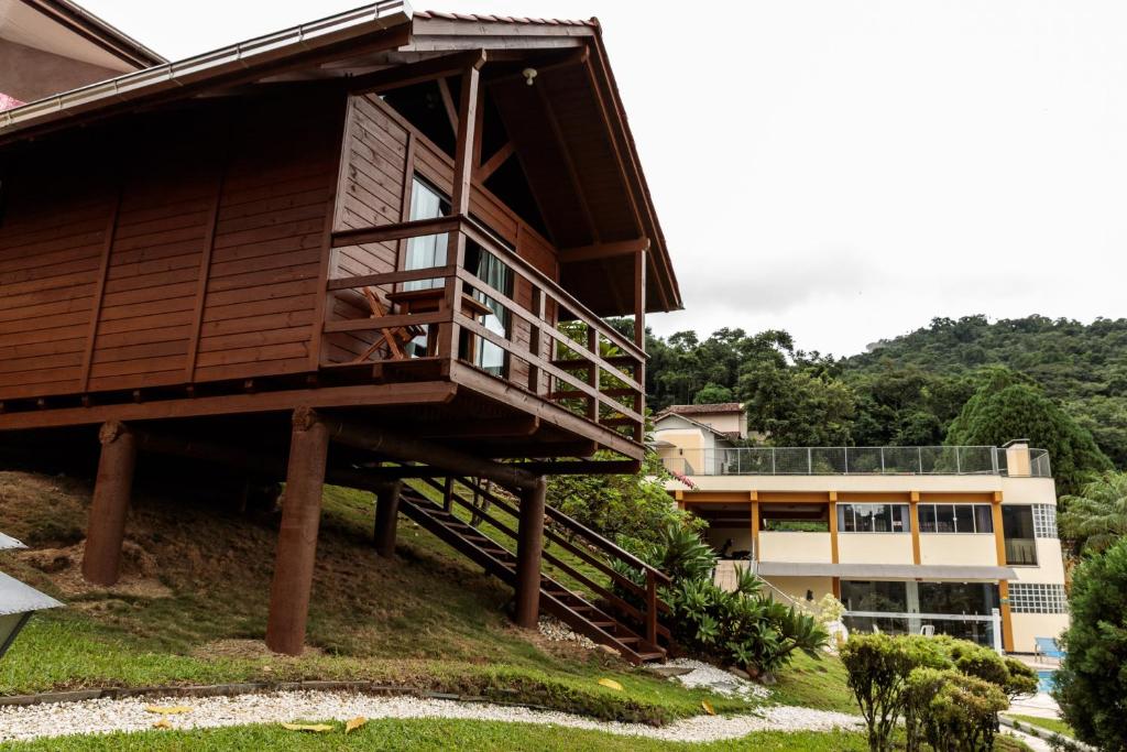 Pousada Homestay Jaraguá Do Sul - Chalet D'une Chambre