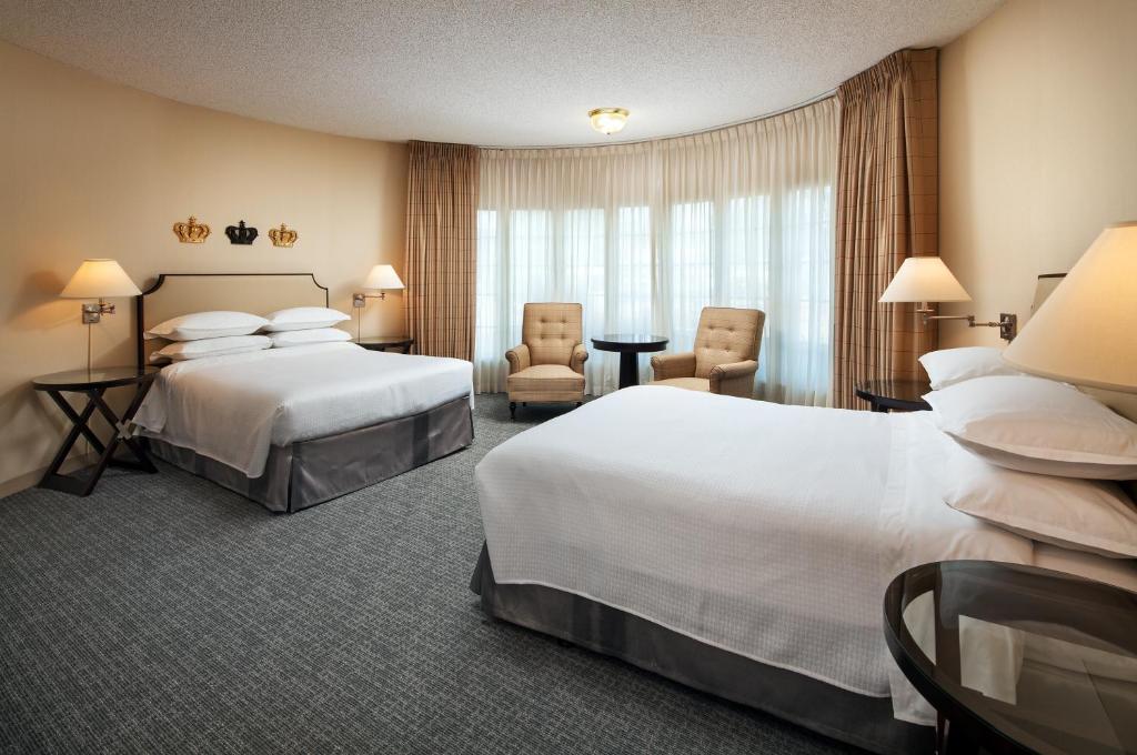 Anaheim Majestic Garden Hotel - Suite De Torreta Con Dos Camas Queen