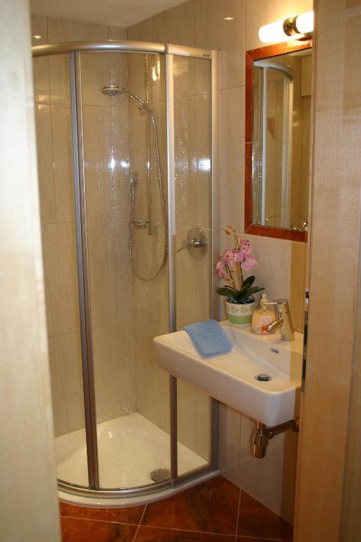 Kúpeľňa v ubytovaní Ferienwohnung Prosch